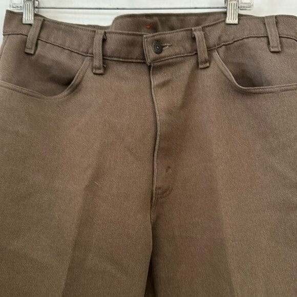 Levi's Mens Brown 100% Cotton Pants Size 34W x 31L - Picture 2 of 7